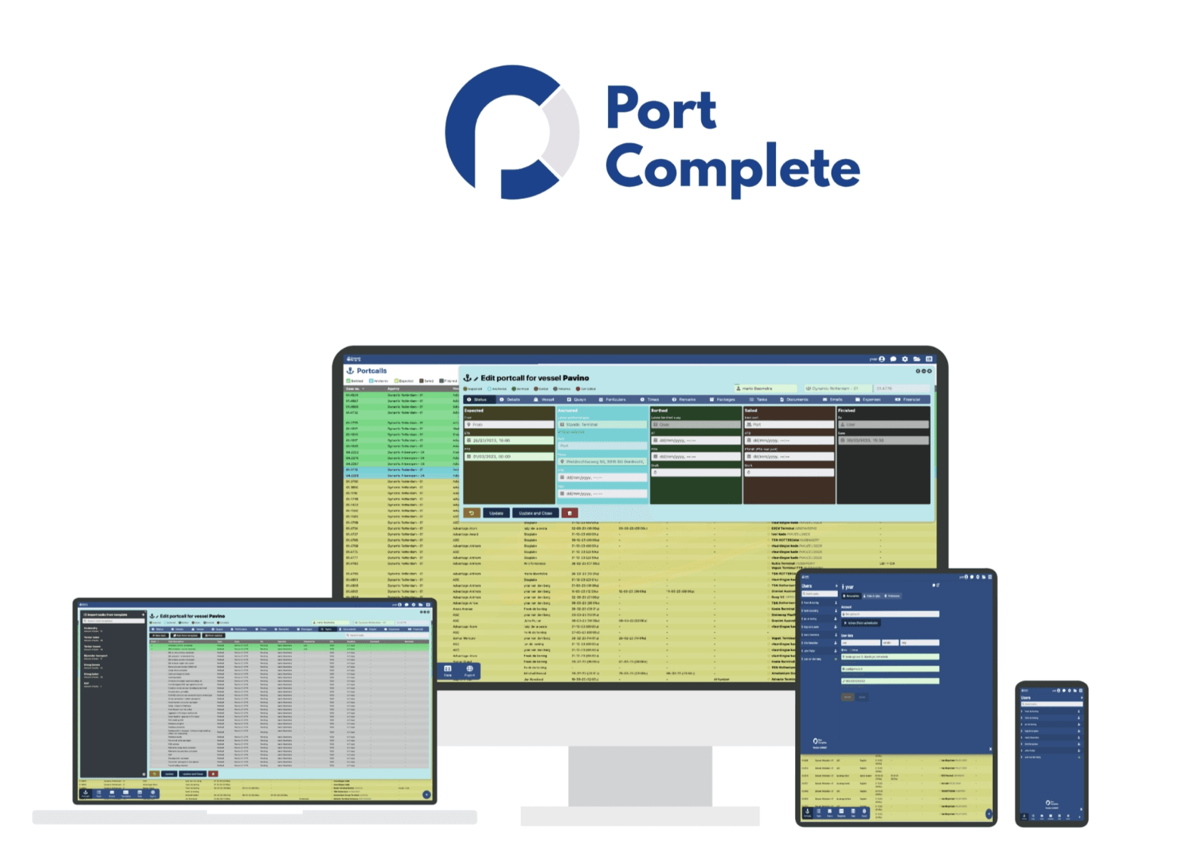 Portcomplete